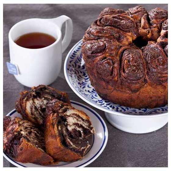 Artisanal Round Chocolate Babka