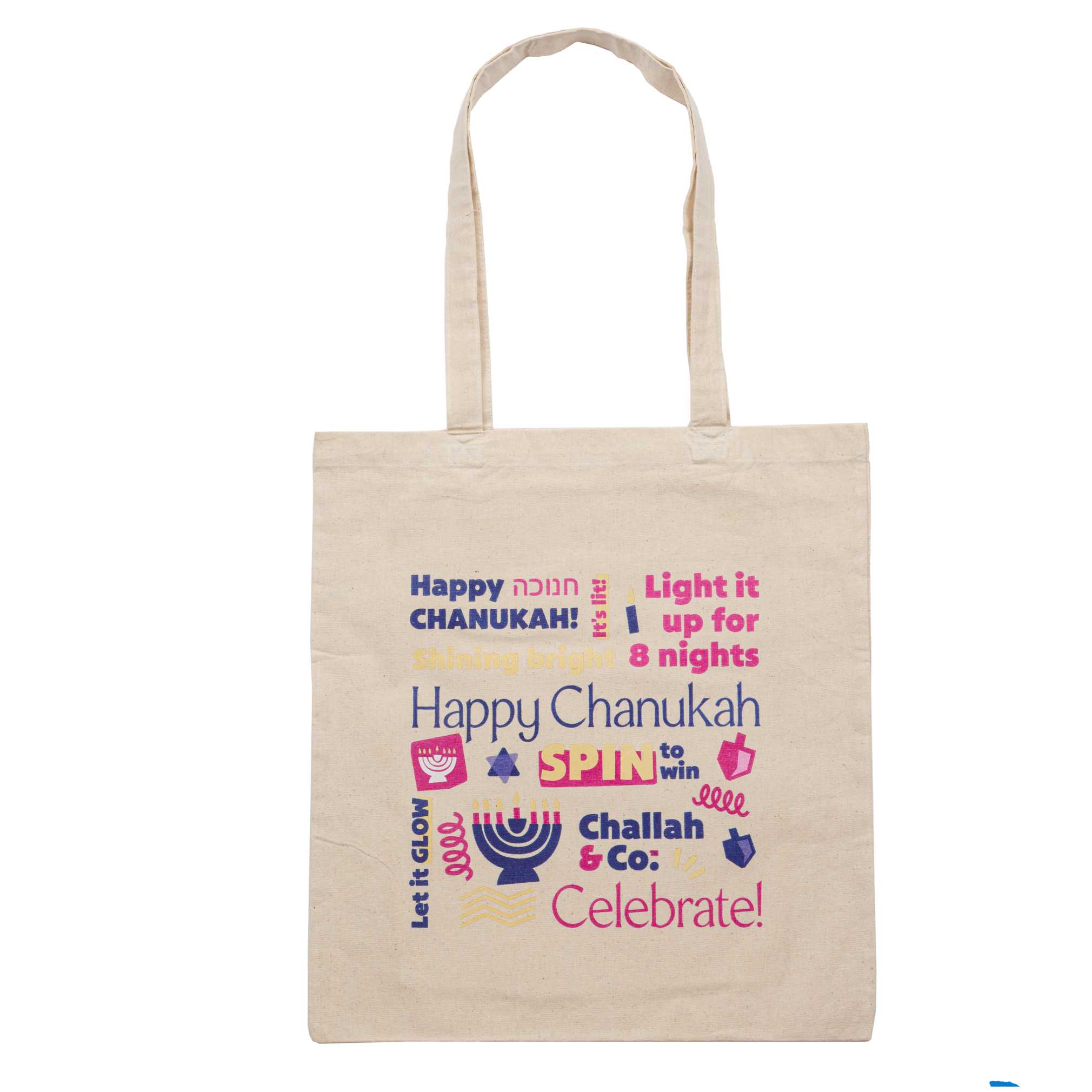 Happy Chanukah Tote Bag -Perfect For Hanukkah