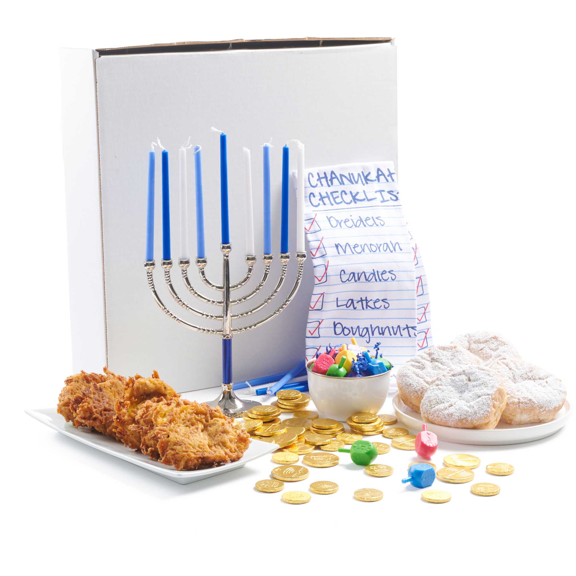 Chanukah Essentials Basket