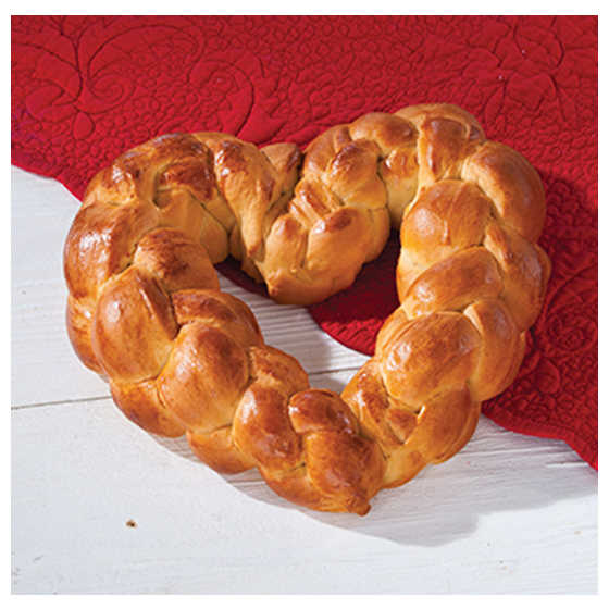Loving Heart Challah 